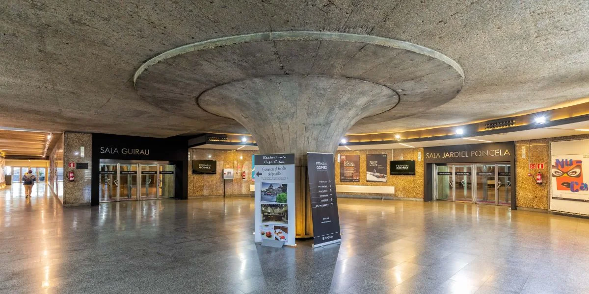 Detalle arquitectónico de Fernán Gómez. Centro Cultural de la Villa