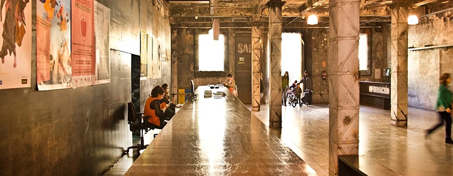 Sala interior de Matadero Madrid