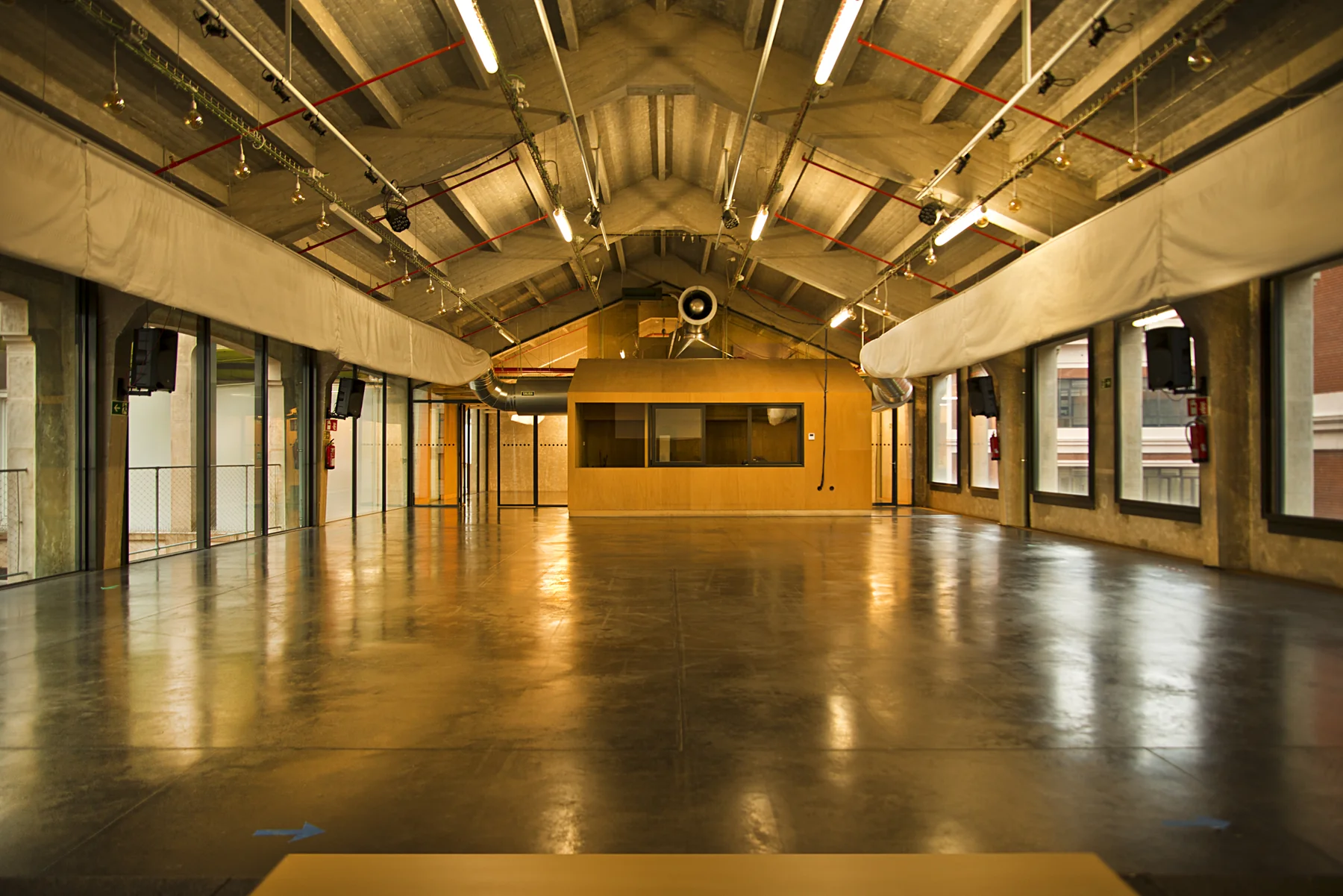 Detalle arquitectónico de Serrería Belga