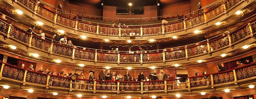 Detalle arquitectónico de Teatro Español
